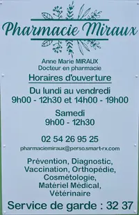 Pharmacie Miraux